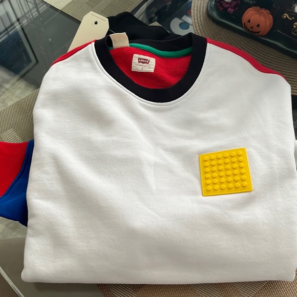 Levi X Lego collab pullover sweatshirt rare size Small